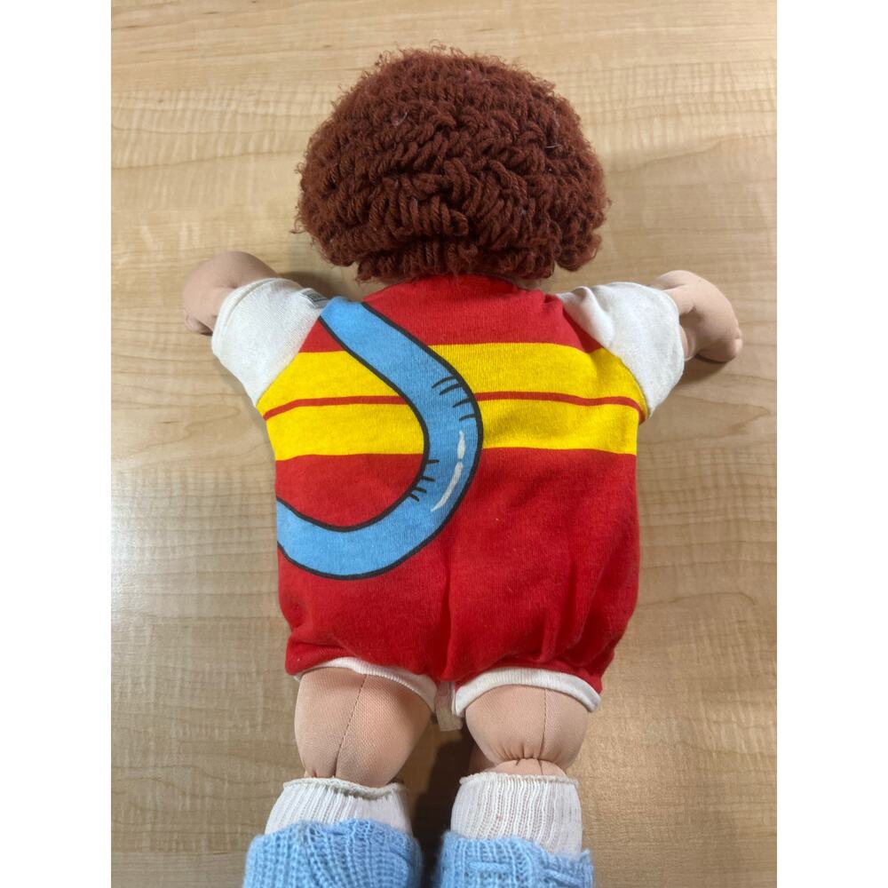 Vintage Cabbage Patch‎ Kid Firetruck Kid Baby Outfit Booties 78-82 Authentic - Picture 3 of 5